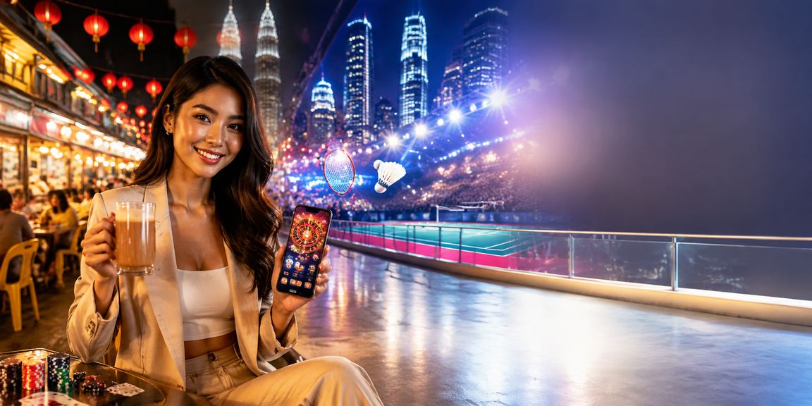 Kuala Lumpur baccarat casino app interface with Malay-style design